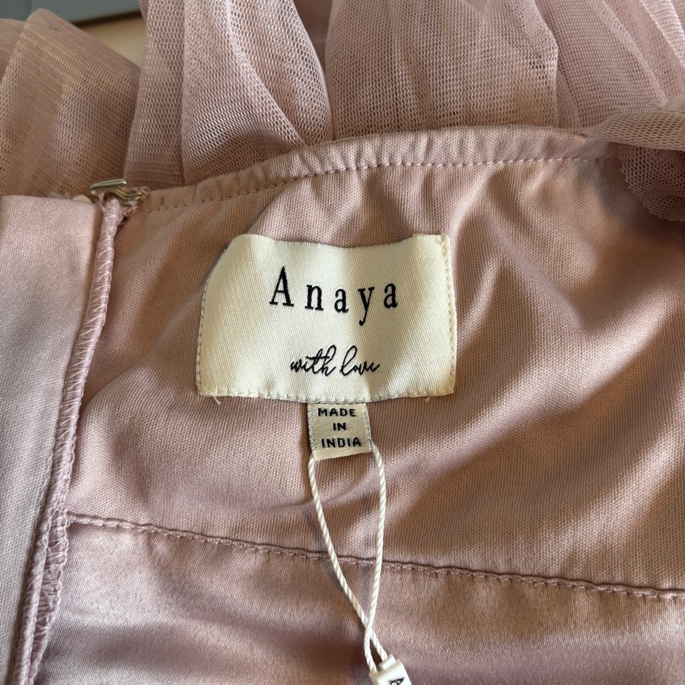 ASOS Anaya With Love pink Maxi Dress 12 NWT - Picture 11 of 13